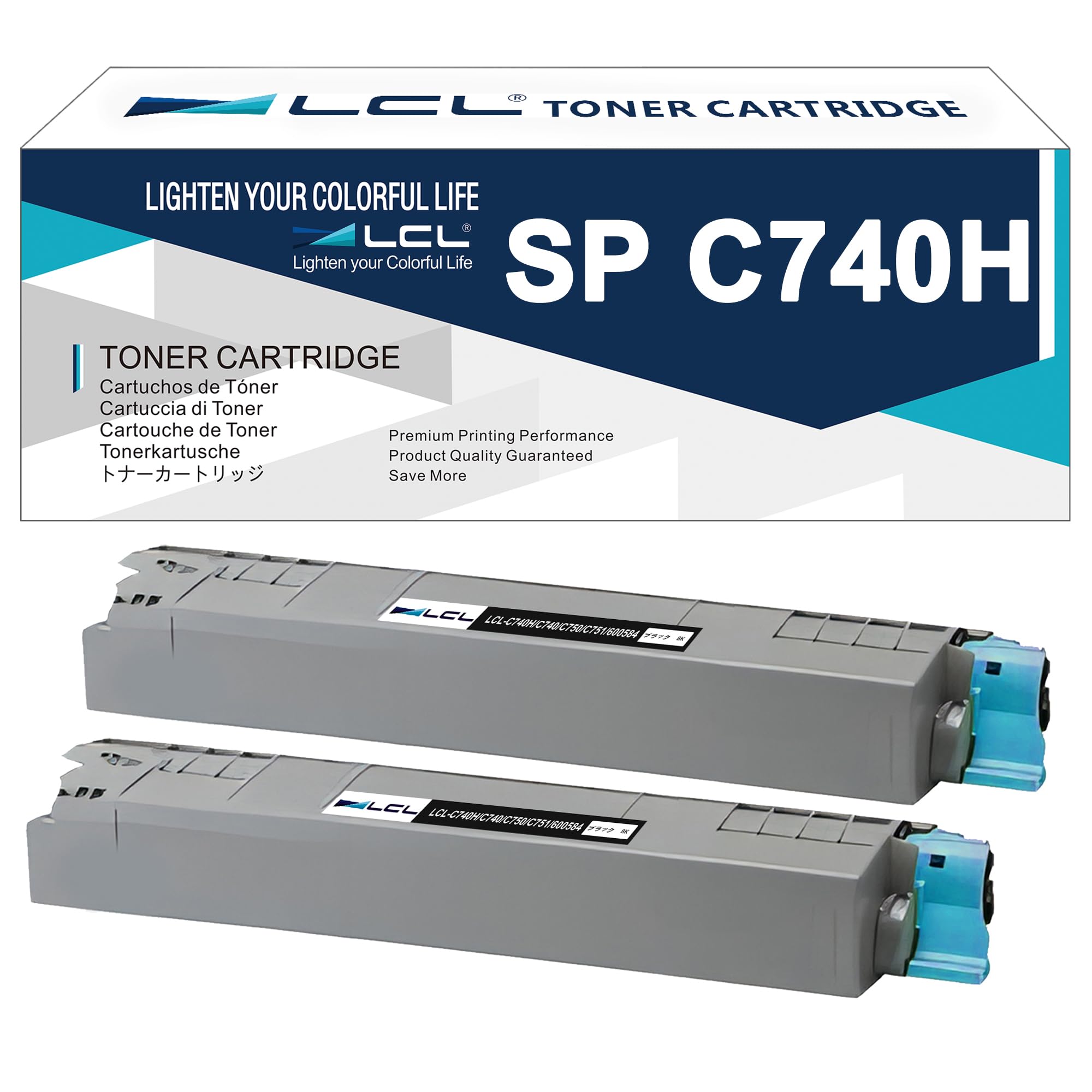 LCL SP C740H トナーカートリッジ 2個セット Amazon.co.jp: LCL リコー用 SPトナー C740H リサイクルトナー